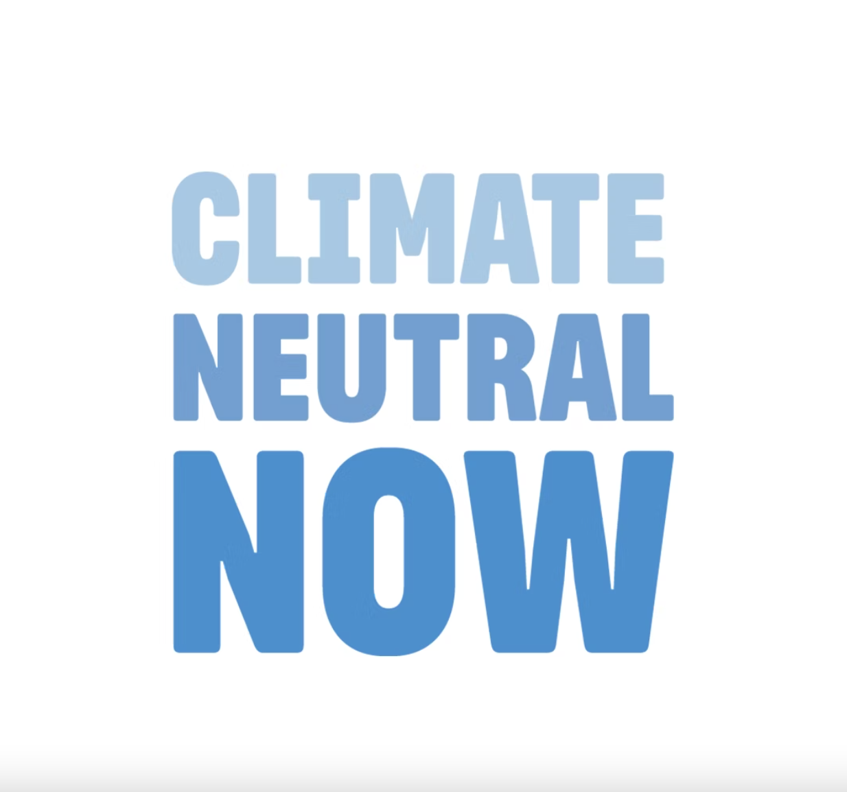 Climate Neutral Now organization logo